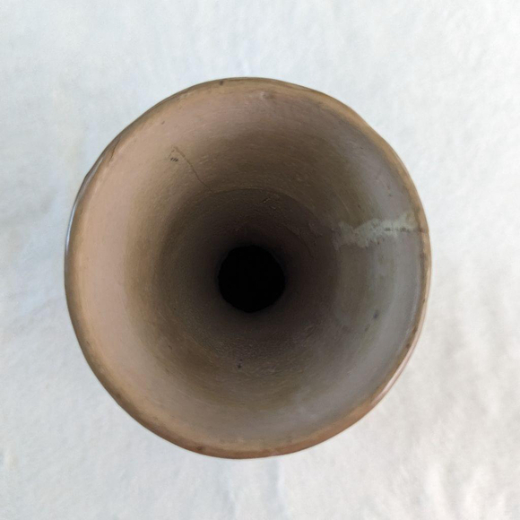 Vintage Tonala Hand Painted Mexican Folk art Pottery Vase - Picture 3 of 15